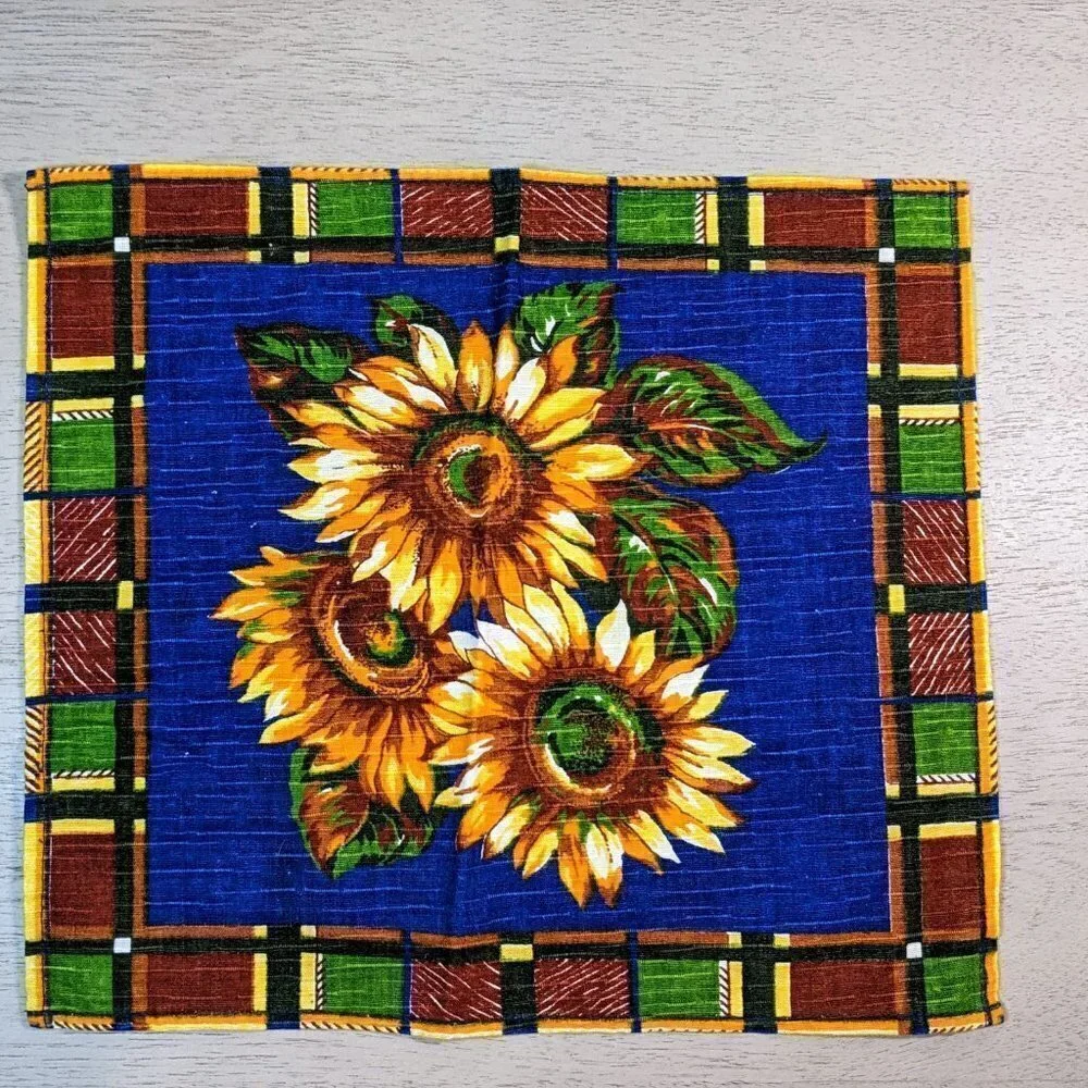 Sunflower Napkins and Placemats Set